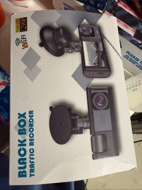 Black Box Traffic Recorder Dash Camera - Black